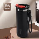 Axyaa 350/500ml Double-wall Stainless Steel Coffee Mug - Vacuum Insulated Travel Tumbler