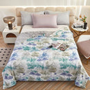 Axyaa Cool Silk Hyaluronic Acid Summer Quilt - Knitted, Printed, Comfortable, Breathable
