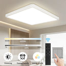 Dimmable LED Ceiling Lamp with Remote Control for Living Room by Axyaa