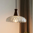Axyaa Japanese Style LED Glass Pendant Lamp for Kitchen, Bedroom & Living Room