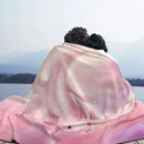 Axyaa Pink Axolotl Fleece Blanket for Bedroom & Home - Ultra-Soft & Adorable