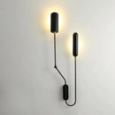 Axyaa Double Headed Rocker Arm Lamp for Living Room and Bedroom