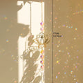 Axyaa Crystal Lotus Sun Catcher Chakra Rainbow Prism Home Decor