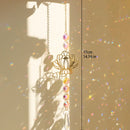 Axyaa Crystal Lotus Sun Catcher Chakra Rainbow Prism Home Decor