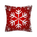 Axyaa Merry Christmas Print Sofa Cushion Decoration Pillowcase
