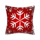 Axyaa Merry Christmas Print Sofa Cushion Decoration Pillowcase