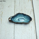 Axya Ceramic Tableware Collection: Oyster Plate, Dinner Plate, Bowl Set, Tray, and More