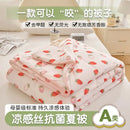Axyaa Cool Silk Summer Quilt - Antibacterial & Machine Washable
