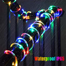 Axyaa Solar LED Rope String Light for Outdoor Garden Christams Party Decor