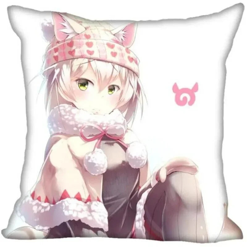 Kemono Friends Square Cushion Cover by Axyaa