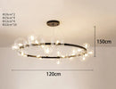 Axyaa Modern Chandelier Stair Pendant Living Room Interior Lighting