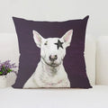 Bull Terrier Art Anime Pillow Cover 40x40 Axyaa Home Decor Throw Pillow