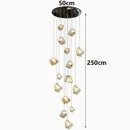 Axyaa Nordic Pendant Chandelier Ceiling Light for Indoor Dining Room Decor