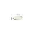 Axyaa Ceramic Steak Plate - Specialty Tableware for Restaurants and Home Dining