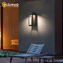 Axyaa Outdoor 12W LED Wall Sconce Light Waterproof Aluminum Garden Porch Lamp