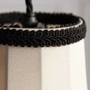 Axya Cream Style Chandelier: Elegant, Minimalist Fabric Pendant Lamp for Living Room, Restaurant & Bedroom