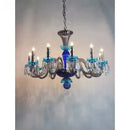 Axyaa Modern Crystal Chandelier for Living Room, Foyer, Hall, and Staircase
