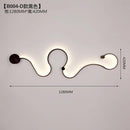 Axyaa Nordic Curve Wall Lamp for Living Room Bedroom Home Decor