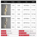 Axyaa LED Wall Lamp for Bedrooms & Living Room Indoor Lighting