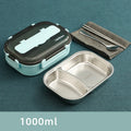 Axyaa Stainless Steel Insulated Lunch Box Set with Bag for Office Students Kids