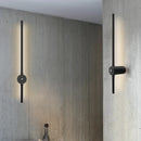 Axyaa LED Wall Lamp: Modern Magnetic Suction, 6000mAh Battery, Indoor Sconce for Living Room & Bedroom