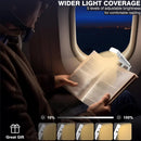 Axyaa Clip-on LED Book Light: Rechargeable, 3 Amber Colors, 5 Brightness Levels