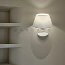 Axyaa LED Resin Fabric Wall Lamp for Porch Bedroom Living Room Hotel