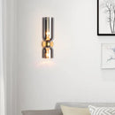 Axyaa Iron Wall Lamp with E14 Light Source for Home Decor Lighting