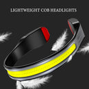 Axya Rechargeable LED Headlamp Work Light Headlight - Wide Angle Floodlight