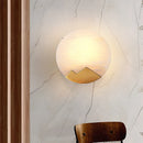 Marble Wall Lights Copper E14 Bulb Indoor Sconce for Axyaa Parlor Aisle Bedside