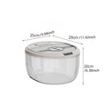 Axyaa Rice Bucket: Large Capacity, Insect-Proof, Moisture-Proof Storage Box