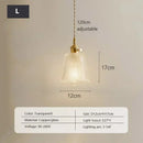 Axyaa Glass Chandelier Pendant Lights - Nordic Style Hanging Lighting for Home and Commercial Spaces