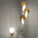 Axyaa Modern Round Ring LED Pendant Light for Home Décor