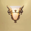 Axyaa Glass Wall Sconce LED Light for Modern Home Decor