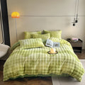 Axyaa Rabbit Plush Four-Piece Sheet Set - Cozy Autumn/Winter Bedding