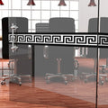 Axyaa Geometric Pattern PVC Wall Border Stickers- Original DIY Design
