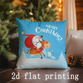Axyaa Merry Christmas Cartoon Cushion Covers - Sofa Bedroom Car Pillow Cover