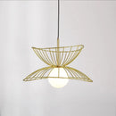 Axyaa Luxury Metal Pendant Ceiling Lamp Adjustable LED Suspension Hanging lamp