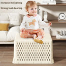 Axyaa Plastic Stackable Storage Baskets for Home Organization