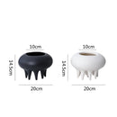 Axyaa Multi-Legged Ceramic Flowerpot Vase - Home Decor Accent