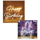 Axyaa Custom Neon Sign - Personalized LED Light for Bedroom or Party