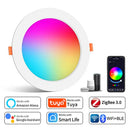 Axyaa Smart Zigbee LED Downlight: Dimmable, Color Change, Voice Control