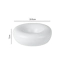 Axyaa Ceramic Dinner Plate Set - Restaurant Quality Molecular Cuisine Tableware
