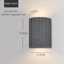 Axyaa Cement Gypsum LED Wall Light for Living Room Corridor Balcony