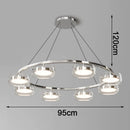 Axyaa Crystal Chandelier Pendant Light for Living Room and Bedroom