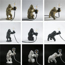 Axya Nordic King Kong Resin Floor Lamp - Modern Living Room Decor