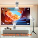 Axyaa Ultra Portable 4K Projector with Speaker, Android11, BT5.4