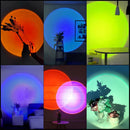 Axyaa Sunset Lamp LED Night Light Projector for Party Bedroom Living Room