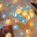 Axyaa LED Rose Flower Light String for Valentine's Day Wedding Home Decoration