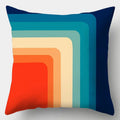 Axyaa Geometric Color Splicing Pillowcase 45x45cm Modern Home Decor